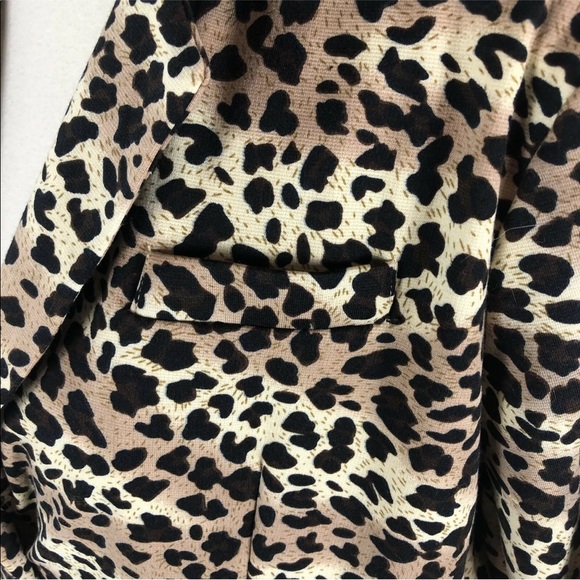 Maxim Studio cheetah print blazer size XL - Picture 3 of 6